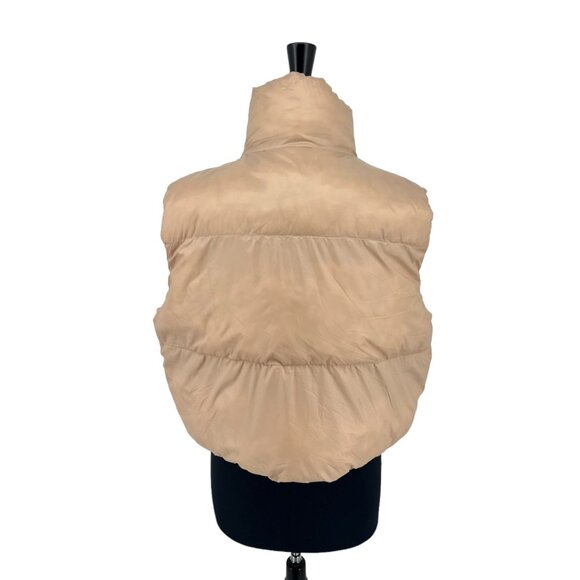 NWT Automet Cropped Lightweight Puffer Vest | Extra Large - Picture 2 of 6